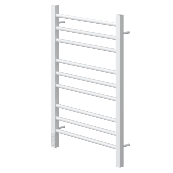 Полотенцесушитель электрический Point PN70758W П9 500x800, диммер слева, белый