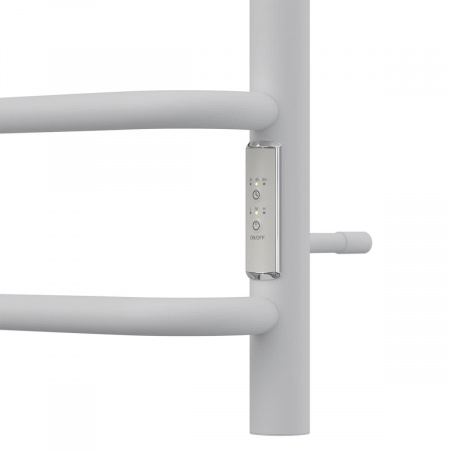 Полотенцесушитель электрический Point PN90858W П8 500x800 диммер справа, белый