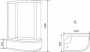 Душевая кабина Timo Eco TE-0720 L, 120x80x218 см
