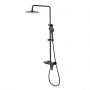 Душевая стойка Lemark Bronx LM3760BL для душа