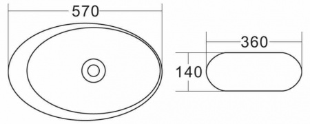 Раковина BelBagno BB1396