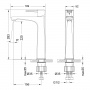 Смеситель Lemark Evitta LM0509C для раковины