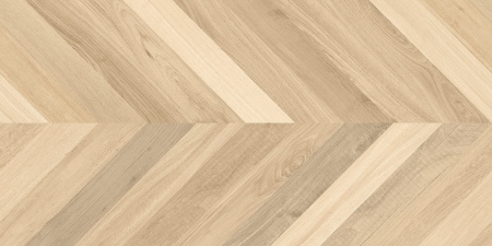 Wood Royal Almond Chevron M Керамогранит бежевый 60х120 матовый карвинг
